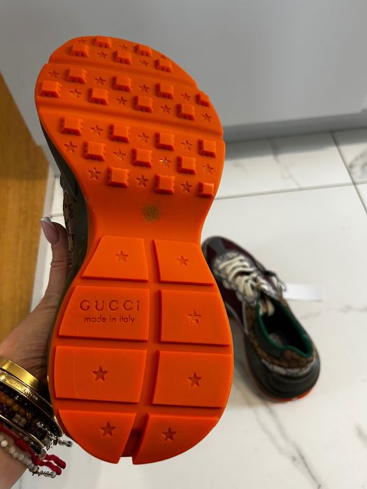 Buty Gucci – sneakersy, rozmiar 39 (pasują na 38), nowe, nieużywane