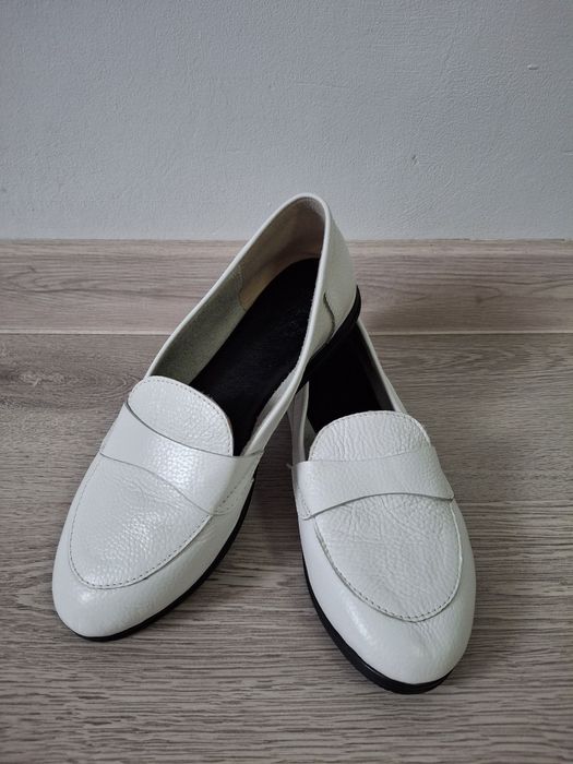 Новые кожанные балетки мокасины 39р