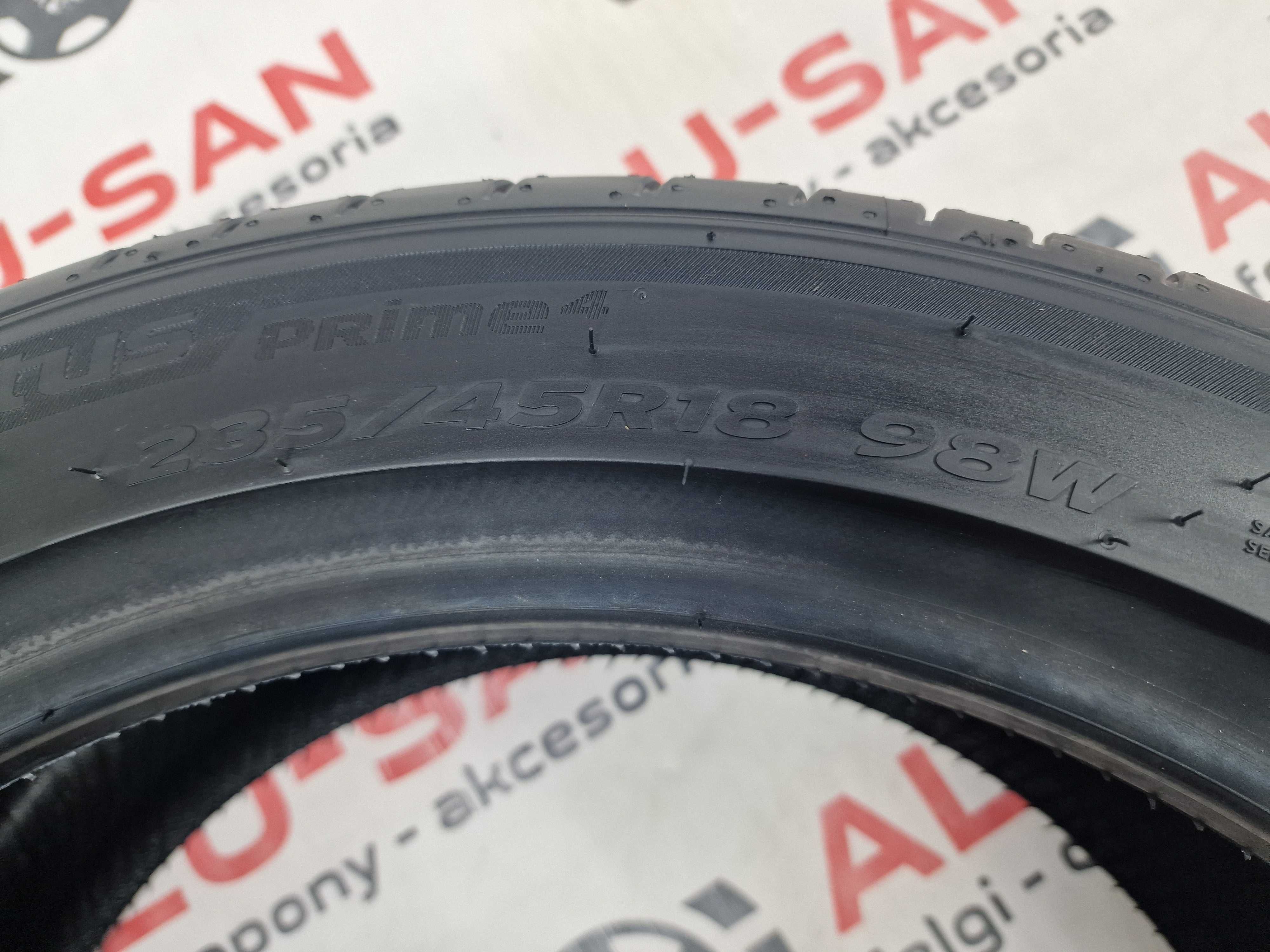 NOWE letnie OPONY 235/45R18 - Hankook Ventus Prime 4 - Montaż GRATIS