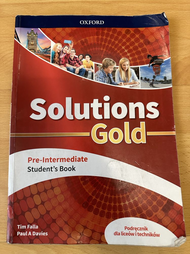Solutions Gold Pre-Intermediate - Podręcznik