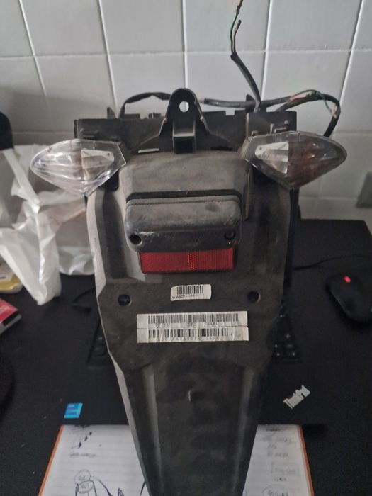 Suporte matricula honda pcx