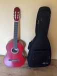 Gitara VGS BASIC 4/4 RED z pokrowcem