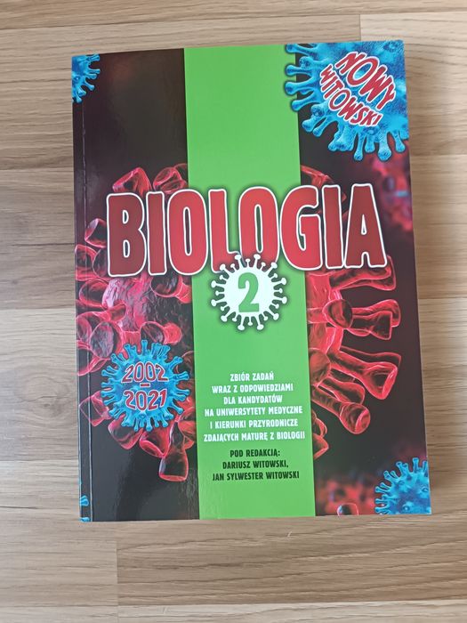 Zestaw zbiorów zadań Witowski Biologia 2021