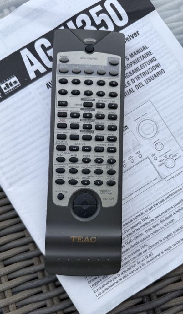 TEAC AG-H350 plus pilot RC 821