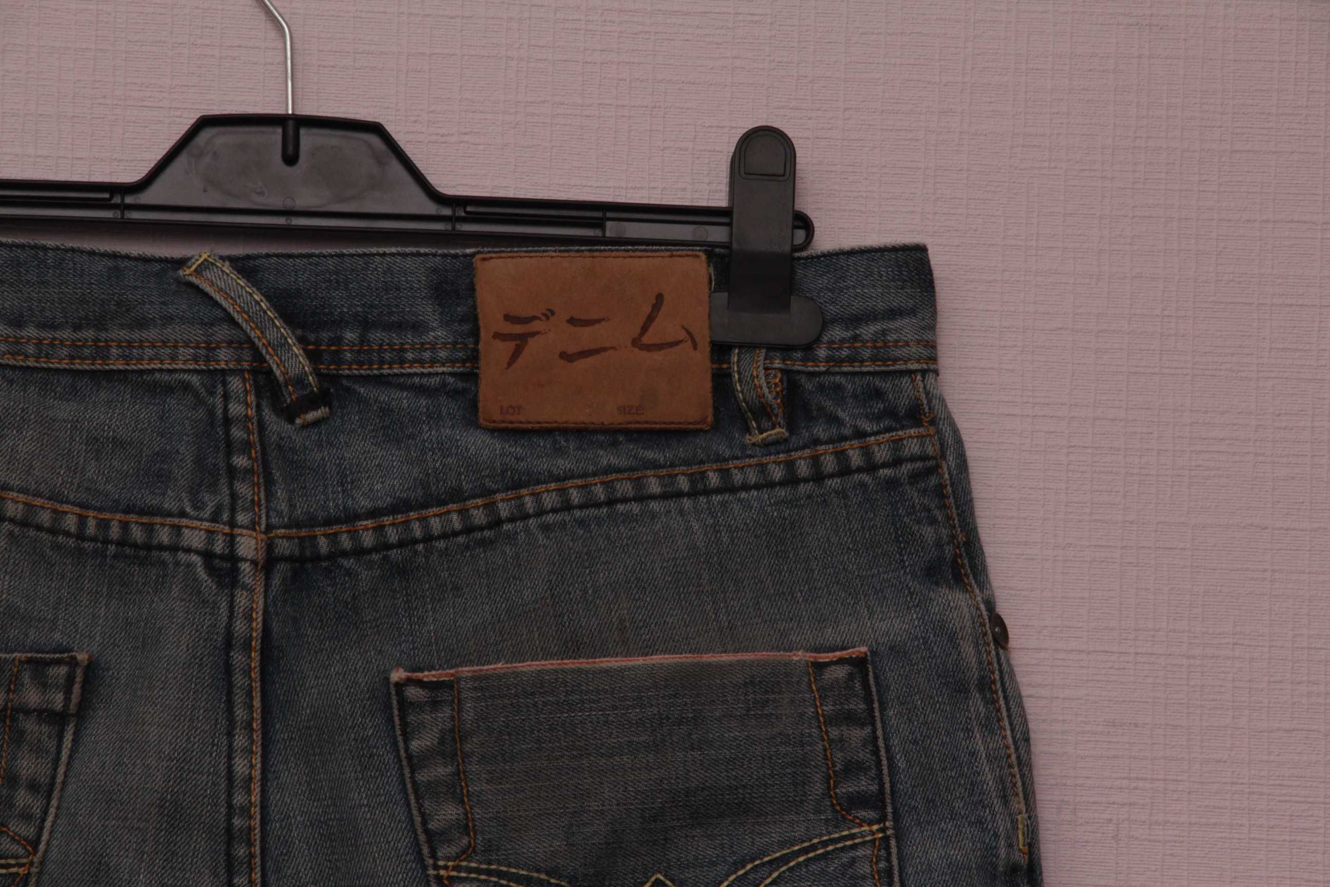 NEXT 31 шорты из японского денима selvedge denim