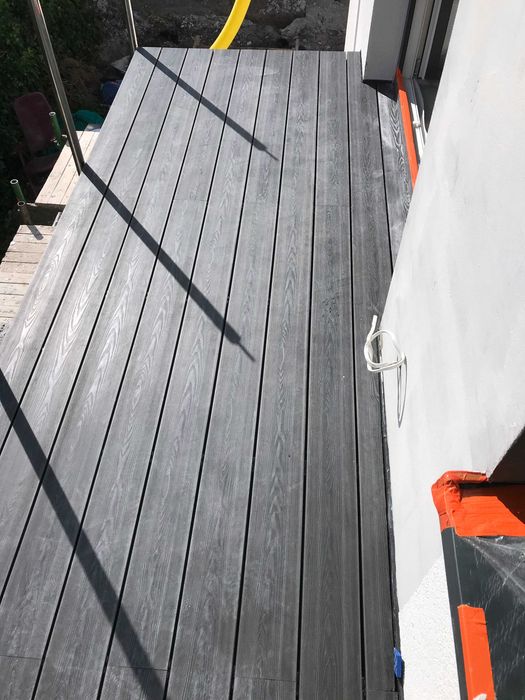 Deska tarasowa 3D kompozyt brąz, szary, antracyt deseń drewna różne dł