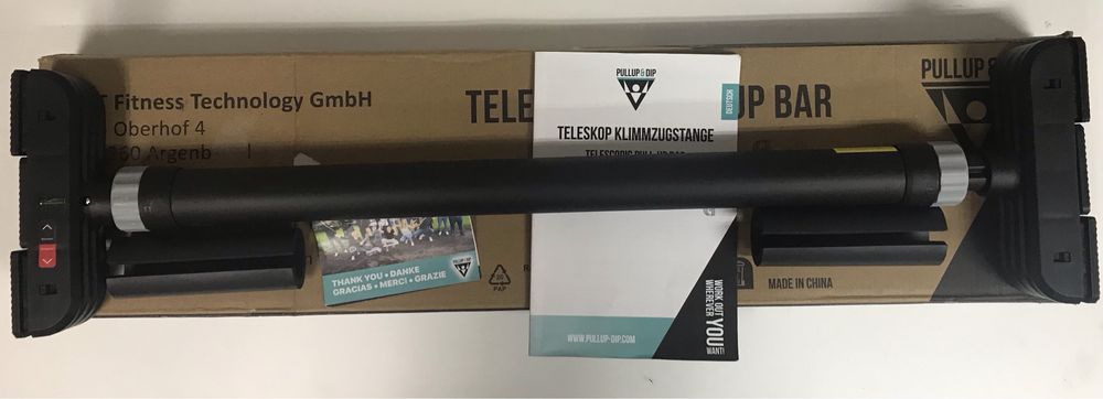 Drążek do podciągania PULLUP & DIP bez śrub