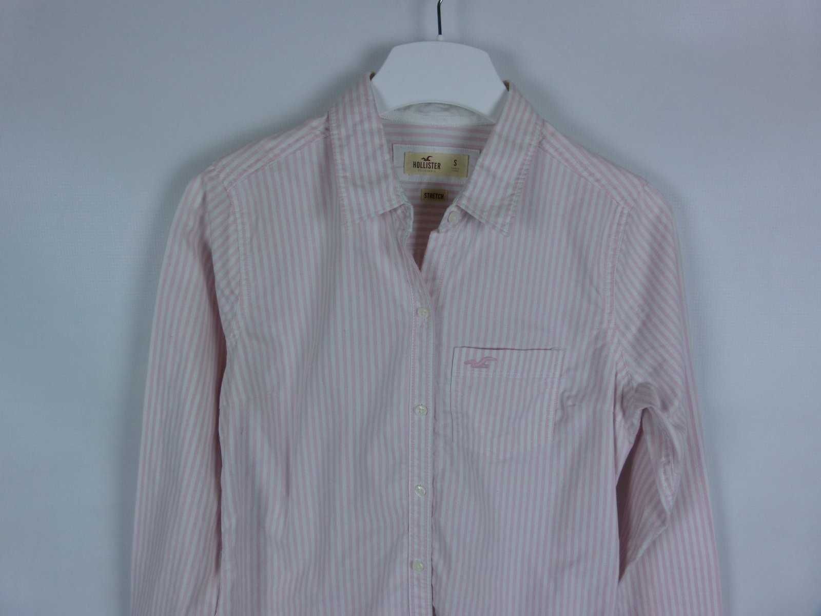 Hollister koszulowa bluzka koszula bawełna / S