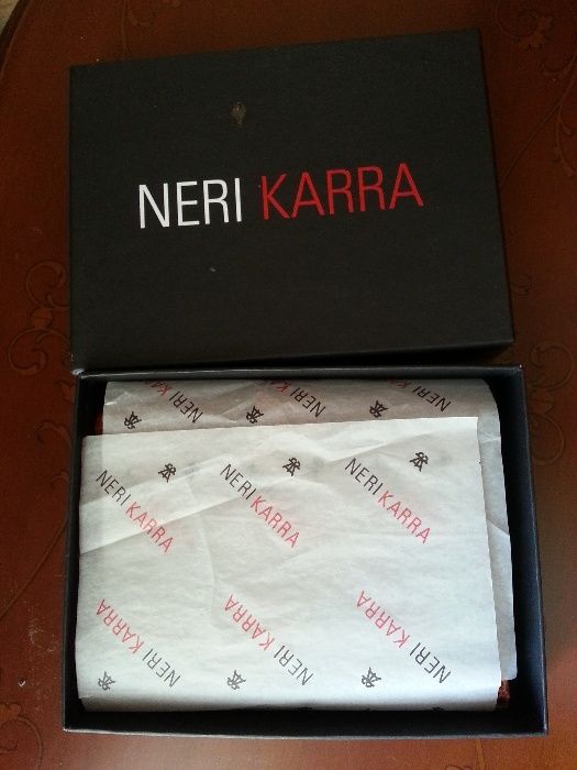 ВИЗИТНИЦА бренда Neri Karra из натуральной кожи - ДОСТОЙНЫЙ подарок !