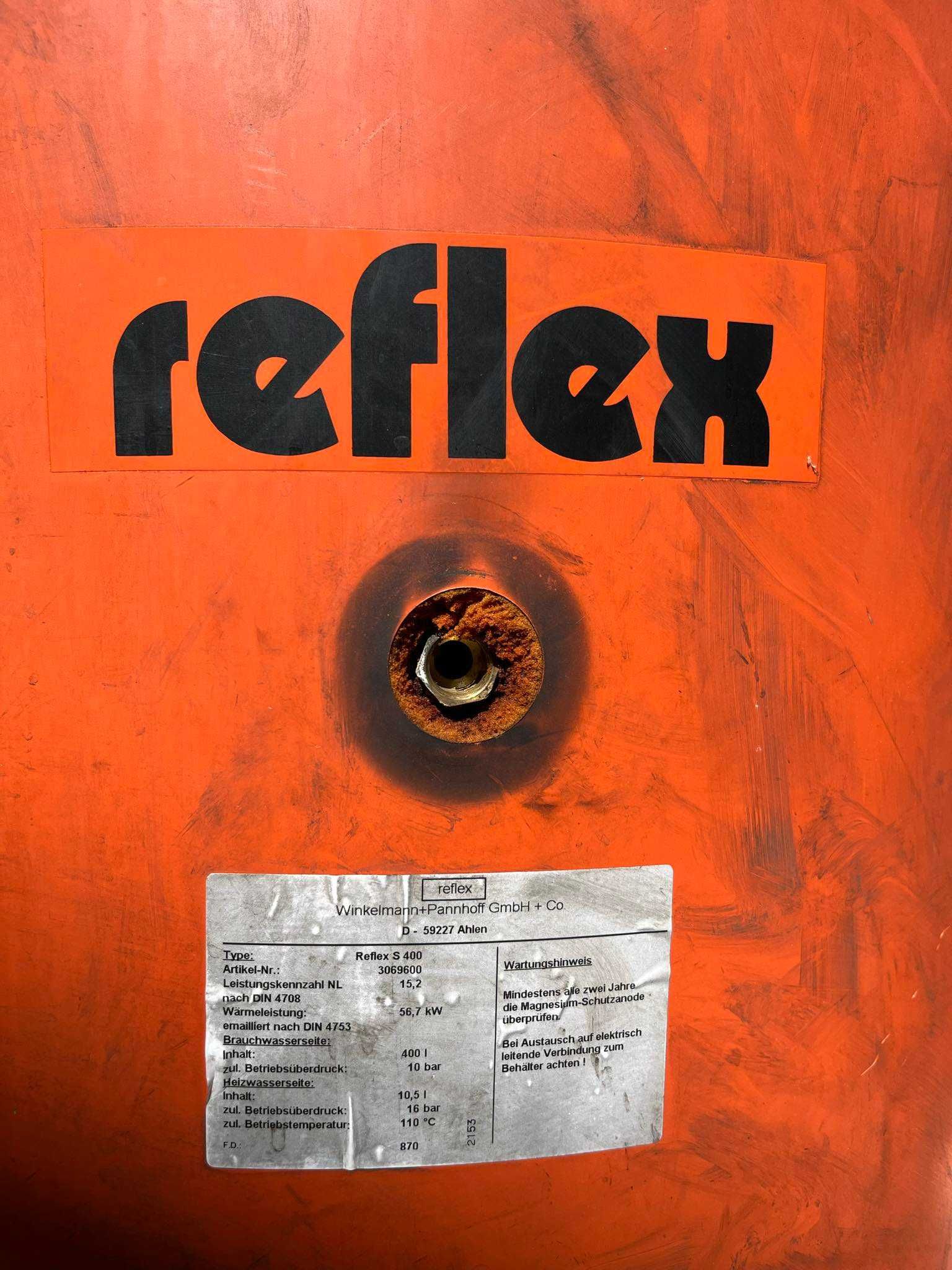 Zbiornik buforowy - Reflex  S400 (400 litrów)