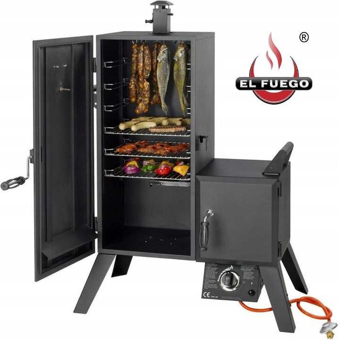 WĘDZARNIA GAZOWA + GRILL GAZOWY 2w1 El Fuego Portland SF Z Ekspozycji!