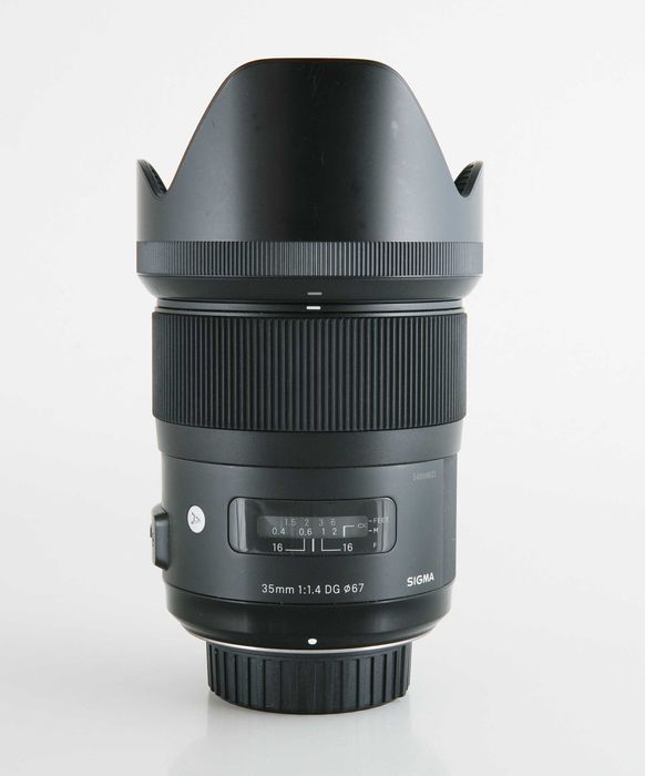 Obiektyw Sigma 35mm f/1.4 DG HSM Art Nikon, stan bdb.