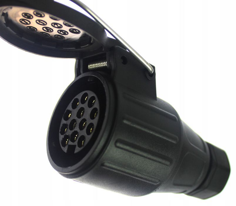 Gniazdo 13 Pin Podwieszane Wiszące Przyczepy 12V