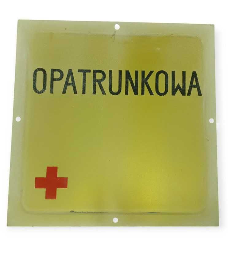 ZNAK, znaki DROGOWE "Opatrunkowa". Oryginalne