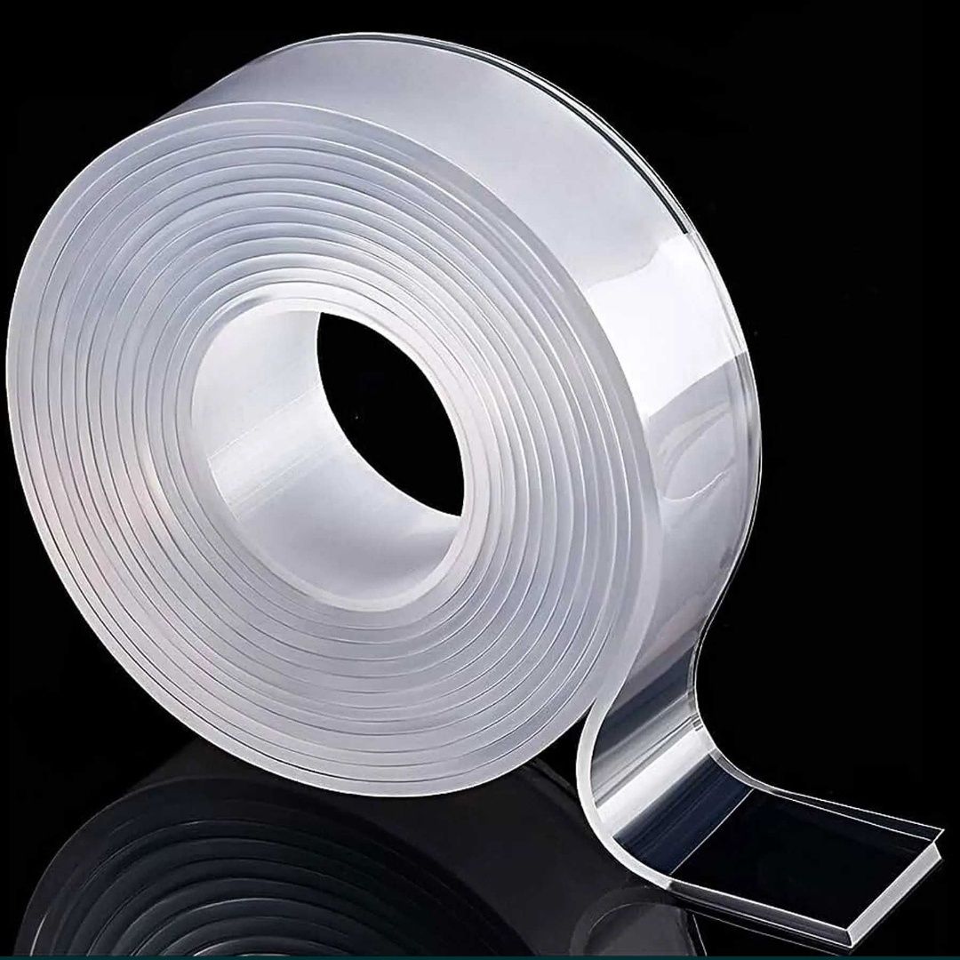Многоразовая крепёжная нано стрічка лента скотч Ivy Grip Tape 1м 3м 5м