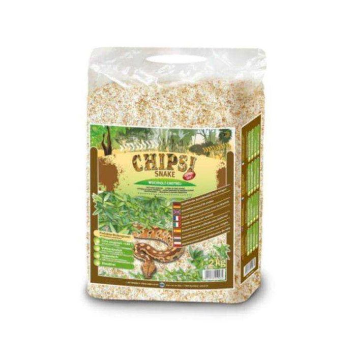 CHIPSI SNAKE - Podłoże, Ściółka, Lignocel do Hodowli Węży 2kg.