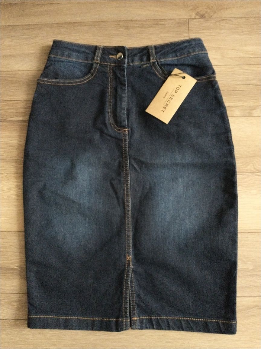 Nowa spódnica jeans Top Secret - z metką