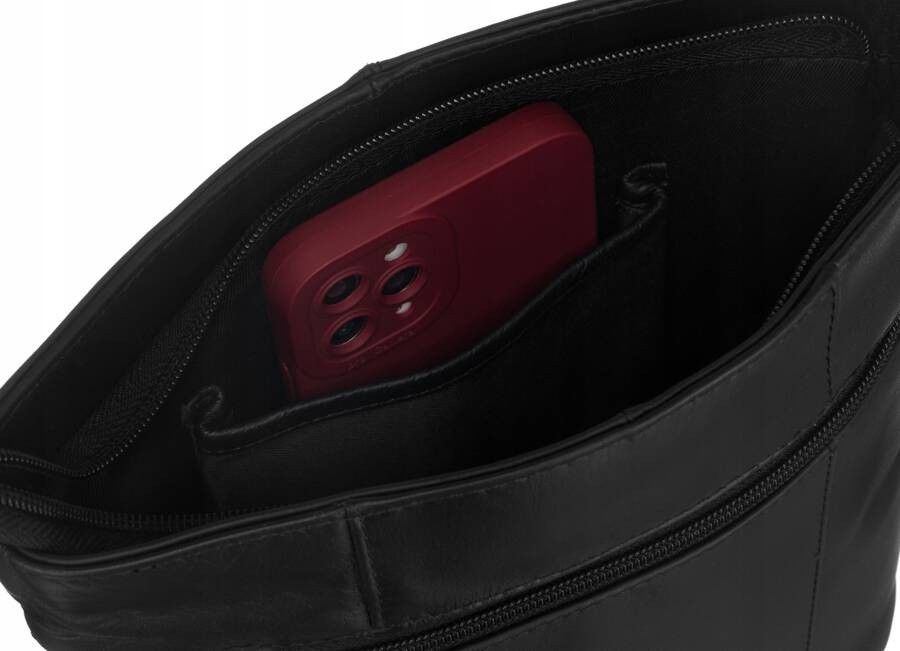 listonoszka damska z licowej skóry naturalnej - peterson