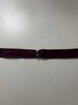 Choker bordô com detalhe em coração
