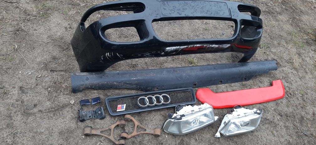 Audi 80 B4 RS2 zderzak lampa wahacz atrapa progi spoiler