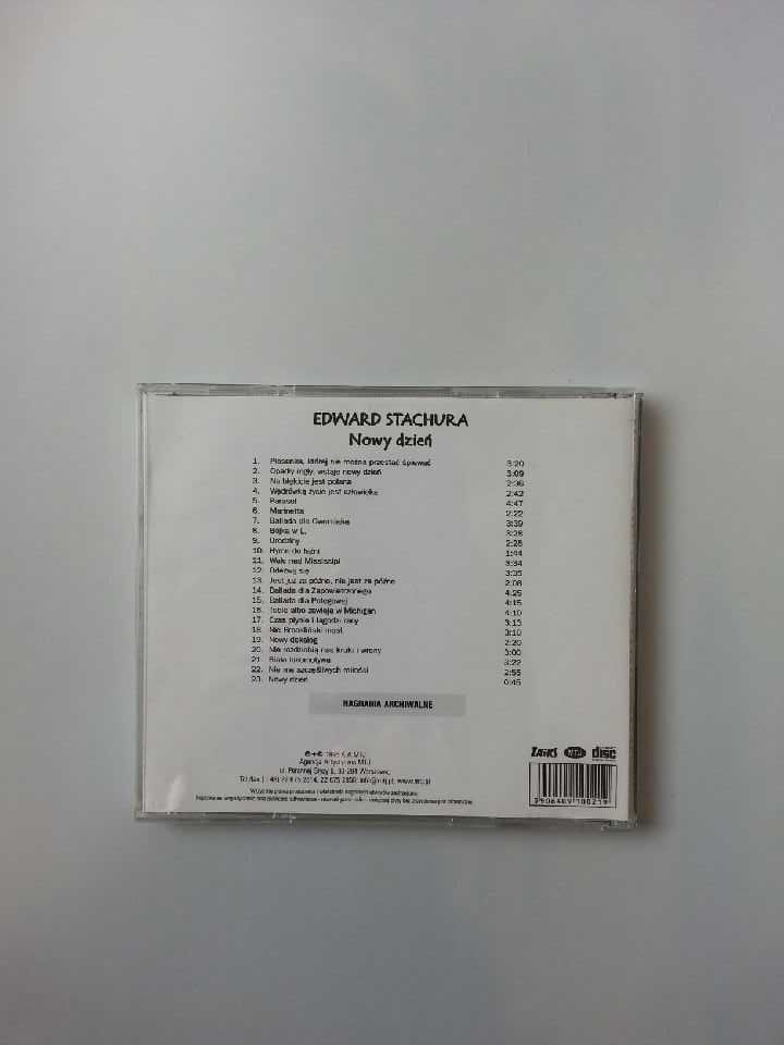 Płyta CD Edward Stachura Nowy Dzień