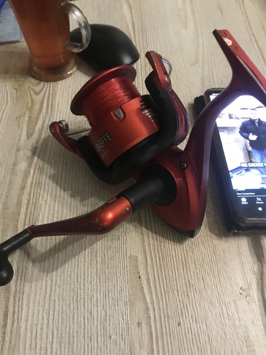 duzy kolowrotek na ryby szczupak tez na morze z zylka