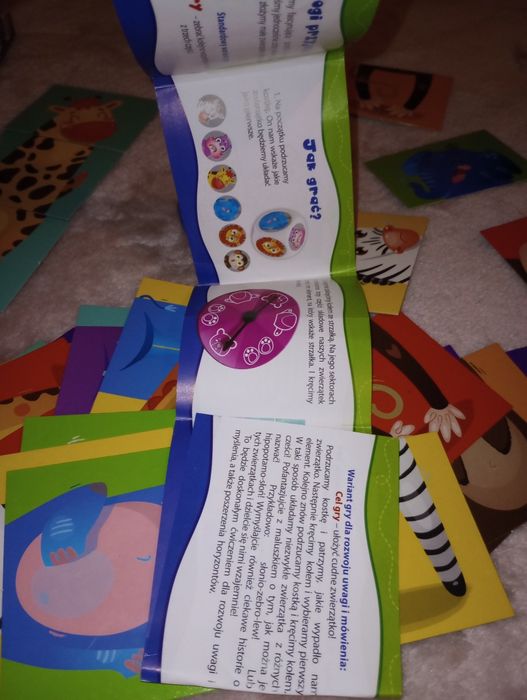 Puzzle + gra edukacyjna Roter kafer zwierzęta