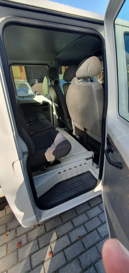 Transporter t5 doka 1.9tdi kiper 3 strony