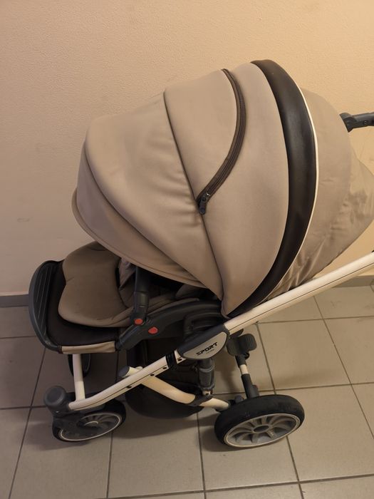 Коляска анекс спорт 2в1 Anex Sport люлька і прогулянковий блок