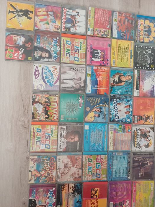 Kasety disco polo lata 90te i CD początku lat 2000