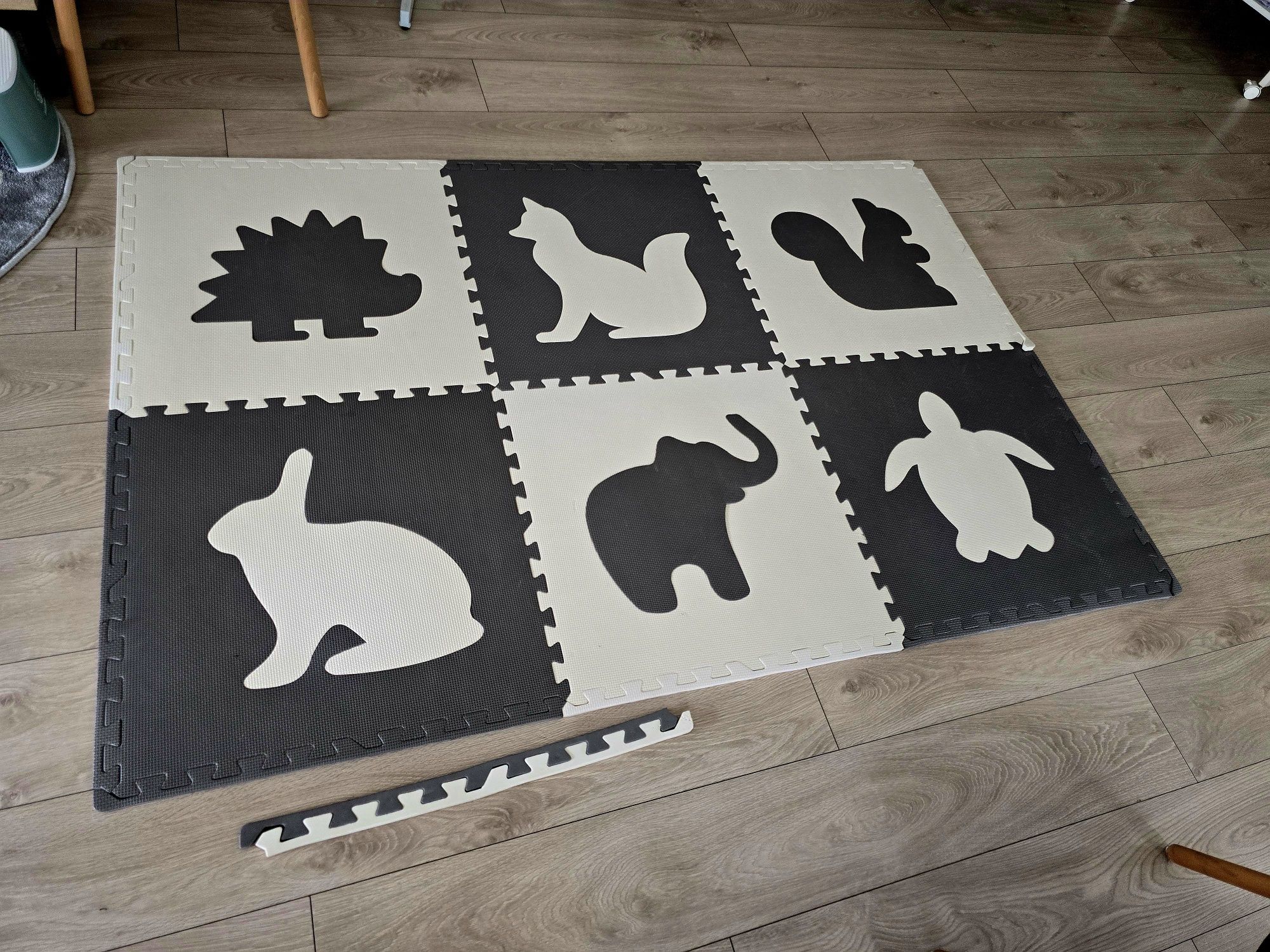 Puzzle podłogowe piankowe dziecięce nowe duze.