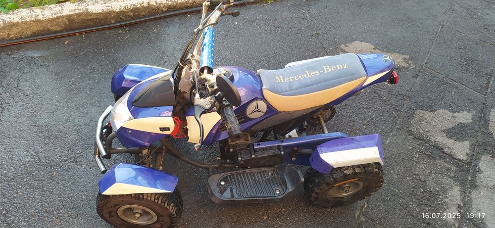 Квадрацикл бензиновий дитячий  Mercedes ATV49-2