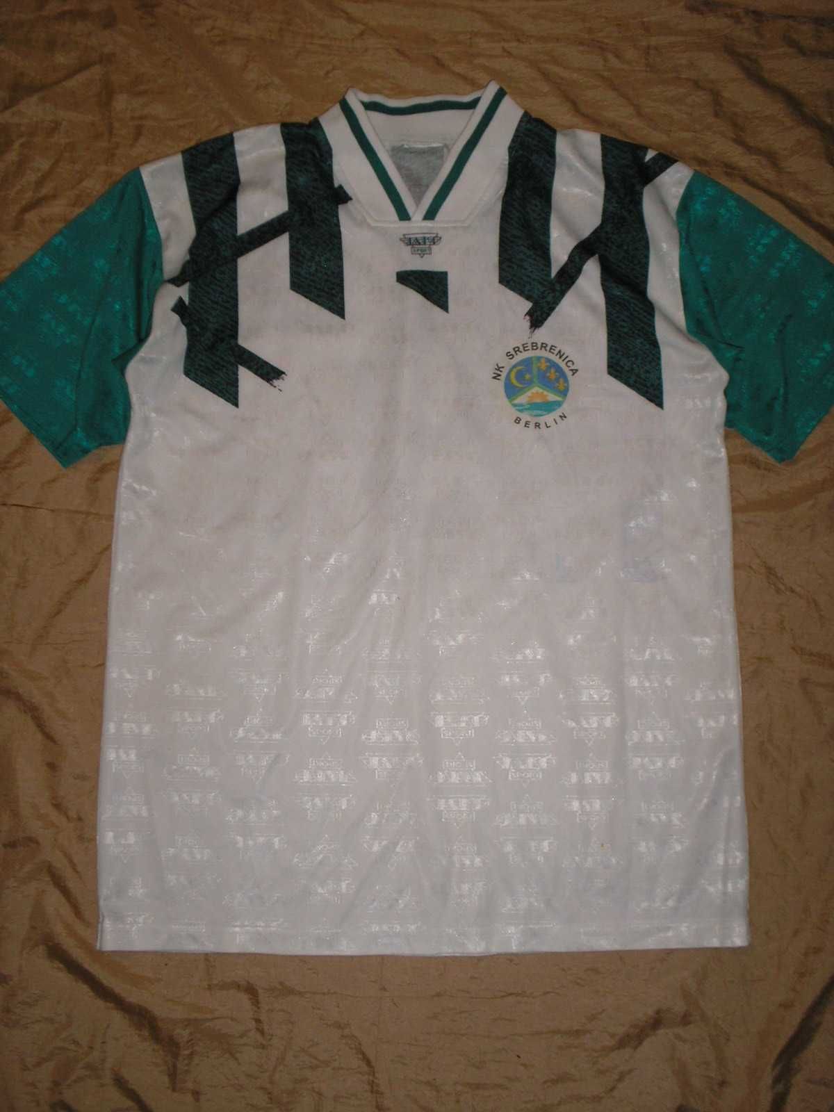 Моя футбольная коллекция- винтажная футболка NK Srebrenica Berlin