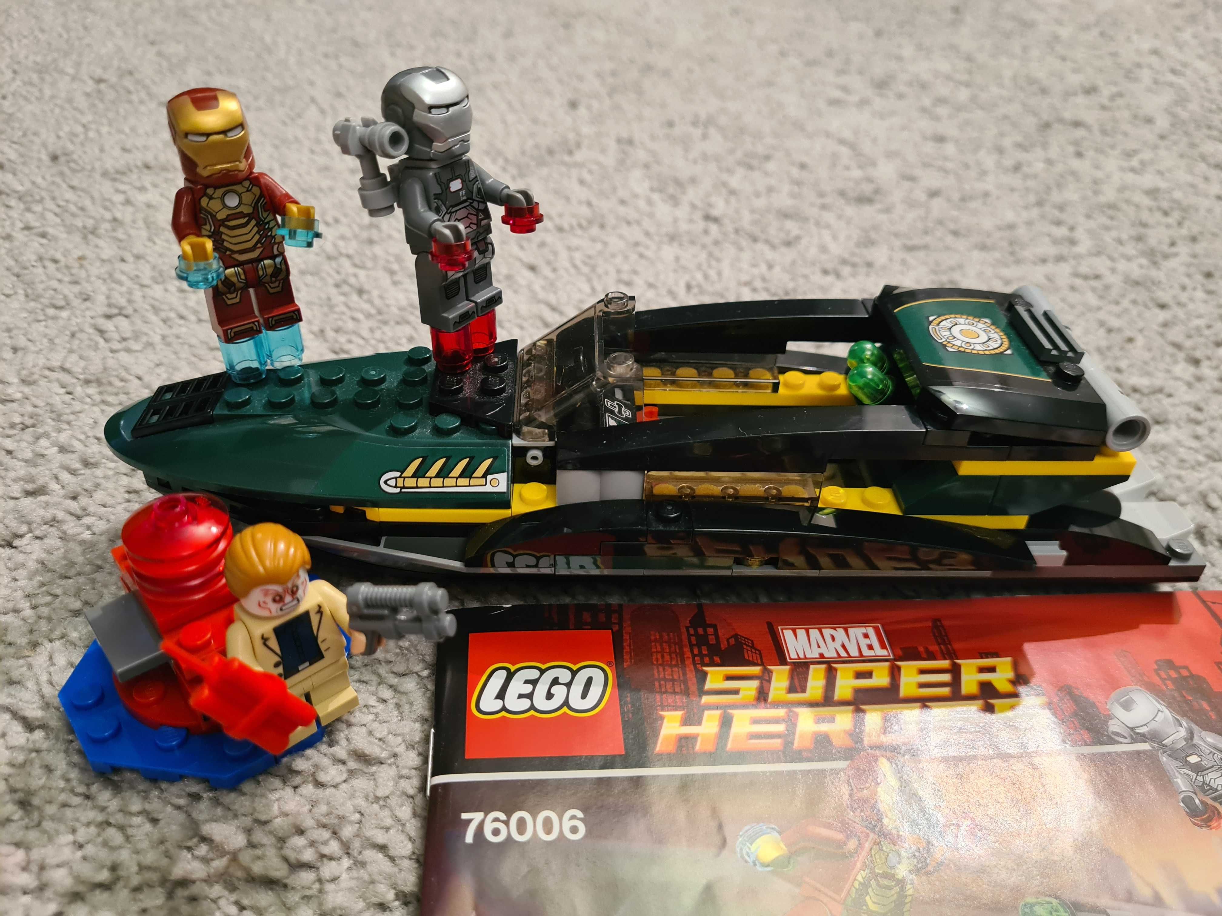 Klocki LEGO 76006 MARVEL SUPER HEROES IRON MEN Bitwa o port Extremis