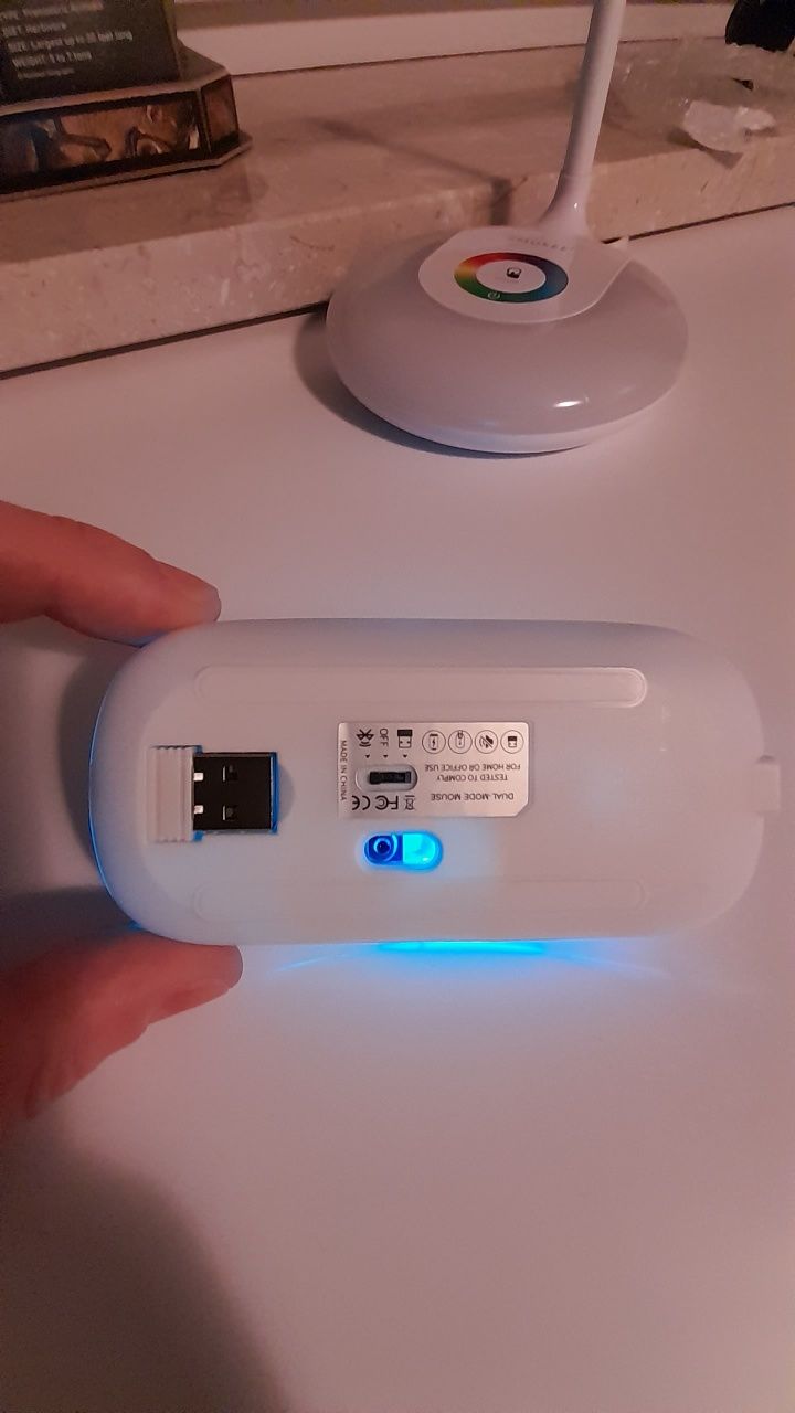 Myszka bezprzewodowa bluetooth i wireles