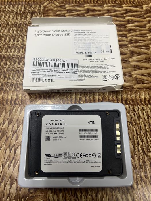Dysk Sata 2,5 SSD 4TB