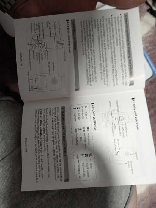 видеоняня GHB модель BUU24