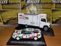 Mercedes Benz 814D + Toyota Celica GT-FOUR - Team Toyota Castrol  1:43