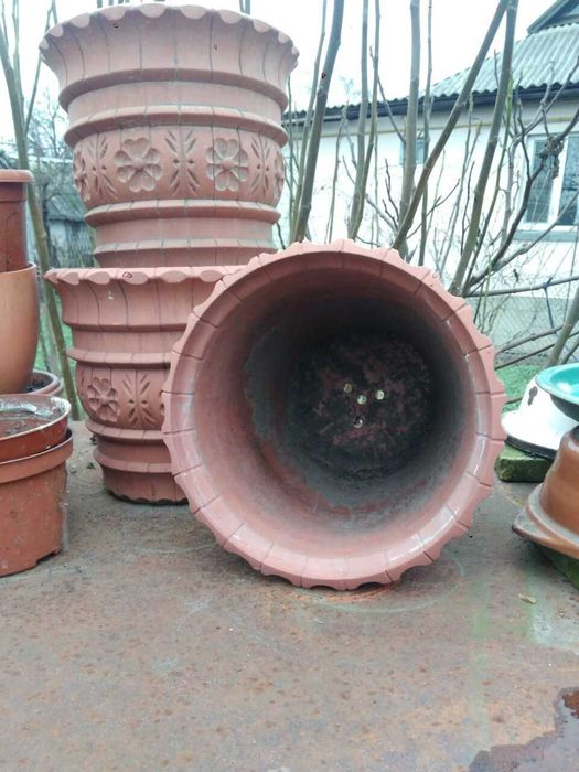 Горщики для квітів. Різні.