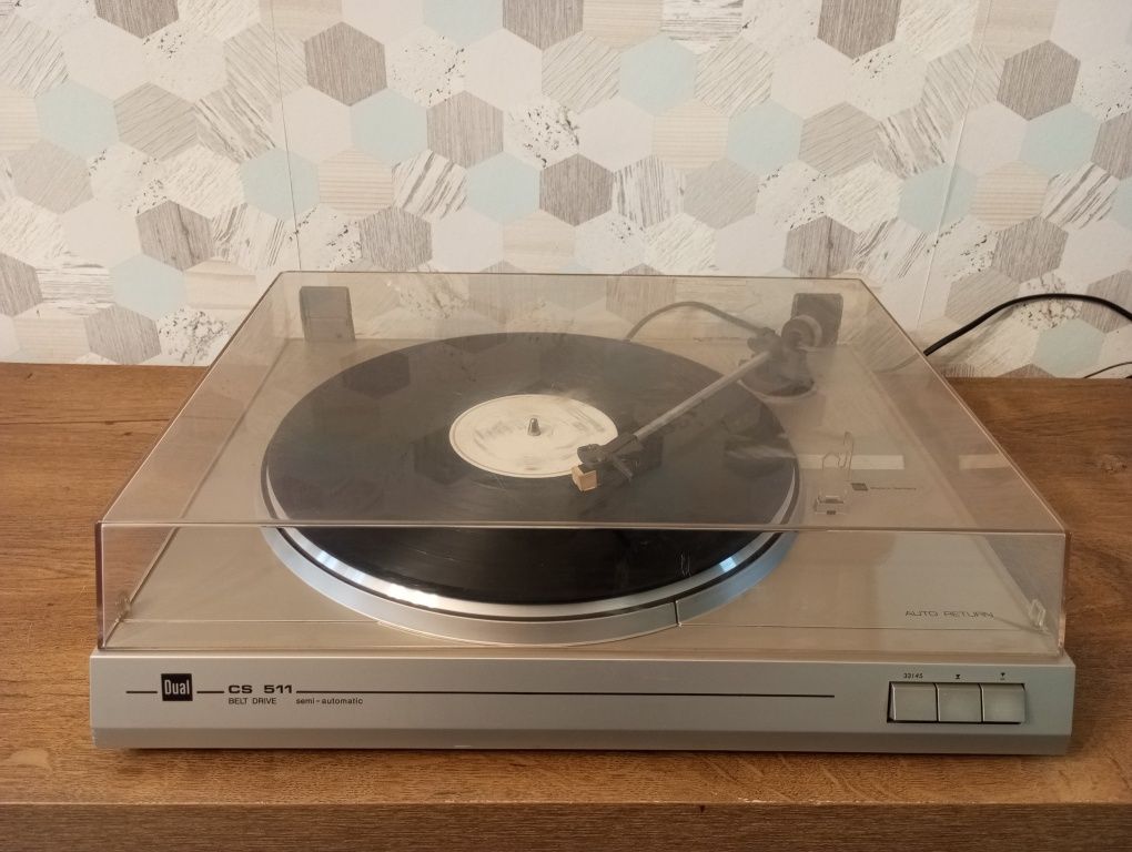 Piękny gramofon Dual CS 511 półautomatyczny