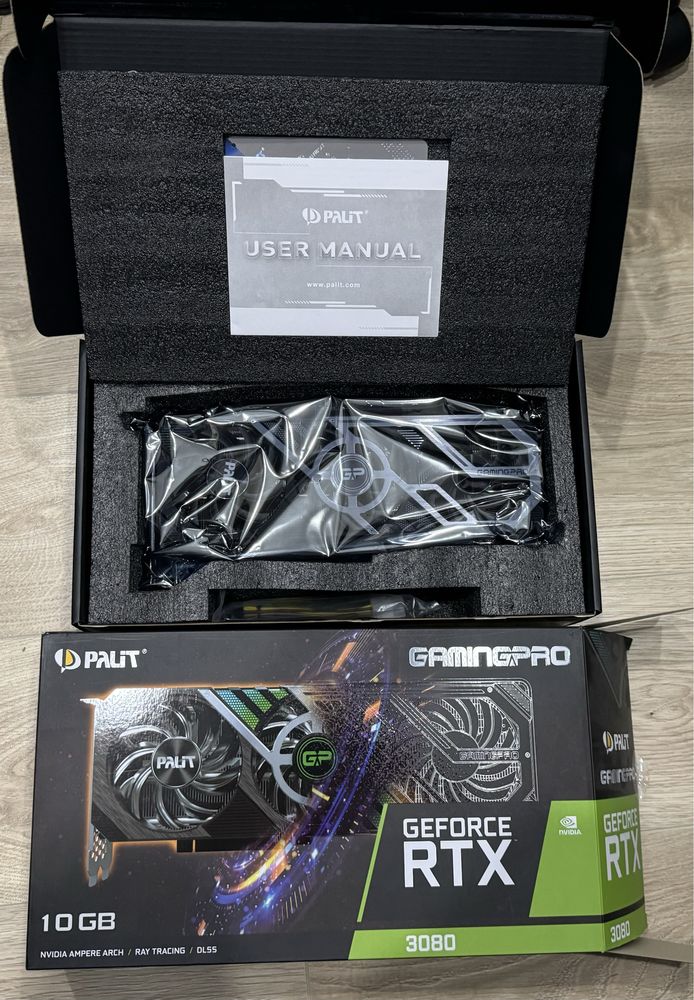 Відеокарта Palit GeForce RTX 3080 GamingPro 10Gb