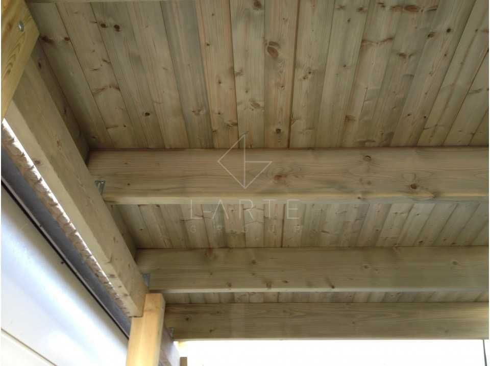 Wiata zadaszenie CARPORT SIDE II - 600x600 cm