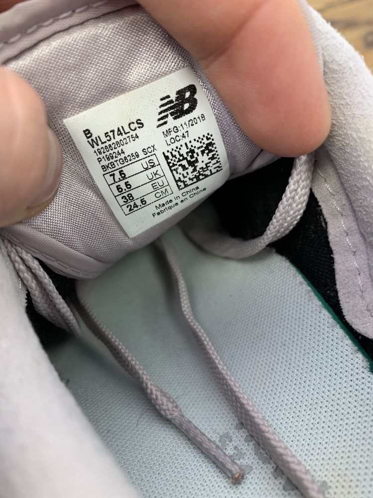 Жіночі кросівки New balance 574 оригінал 38р