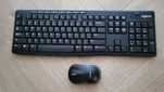 ZESTAW bezprzewodowy Klawiatura i Mysz Logitech MK270 USB Czarny