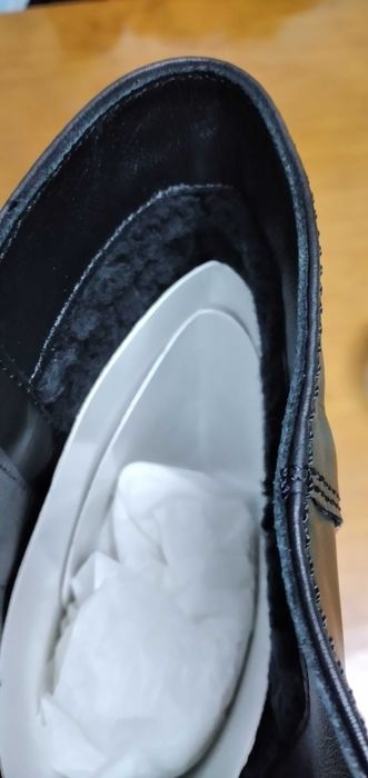 BAIXA PREÇO-Botas altas, em 100% pele, pretas, Zara, 36-NOVAS