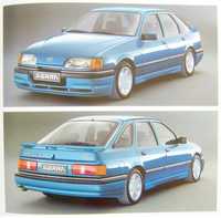 FORD RS SPORT - Zubehor 1989 pakiety sportowe / prospekt 28 stron