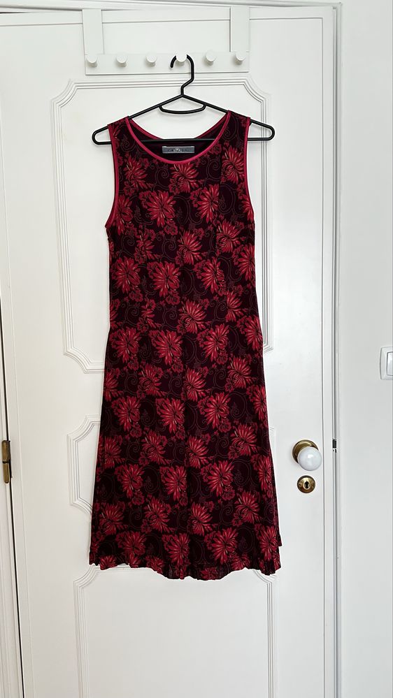 Vestido de outono-inverno - tons quentes - em muito nom estado