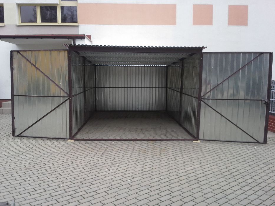 Garaż blaszak 3x5 Garaż blaszany Blaszak Garaże Producent 2x3 4x6 5x7