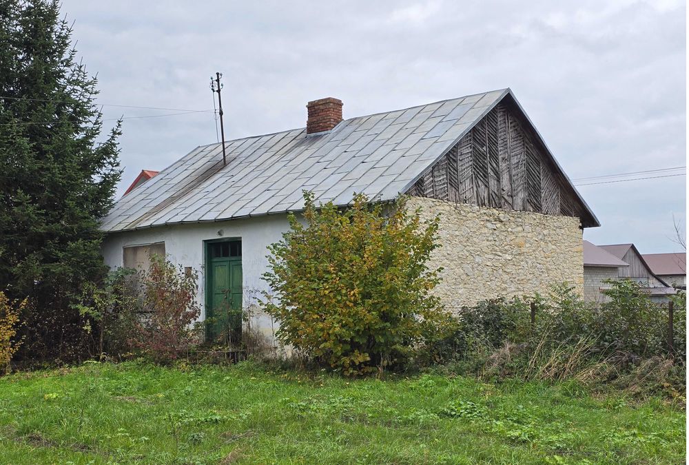 Działka 1500m2 ze starym, murowanym domem - Janina gm. Busko-Zdrój