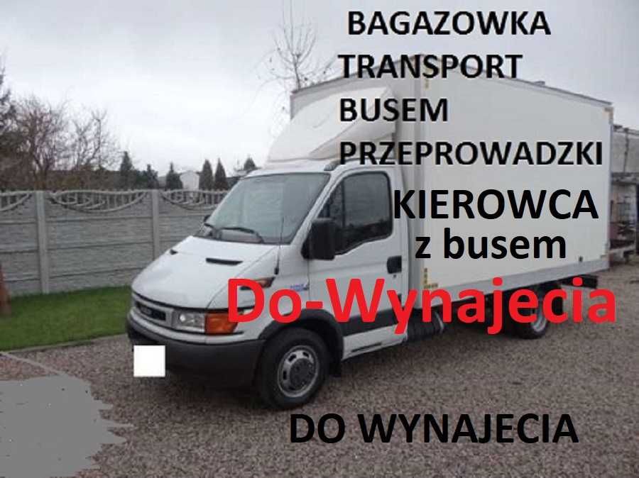 Przeprowadzki-drobne z wnoszeniem-Transport busami dostawczymi